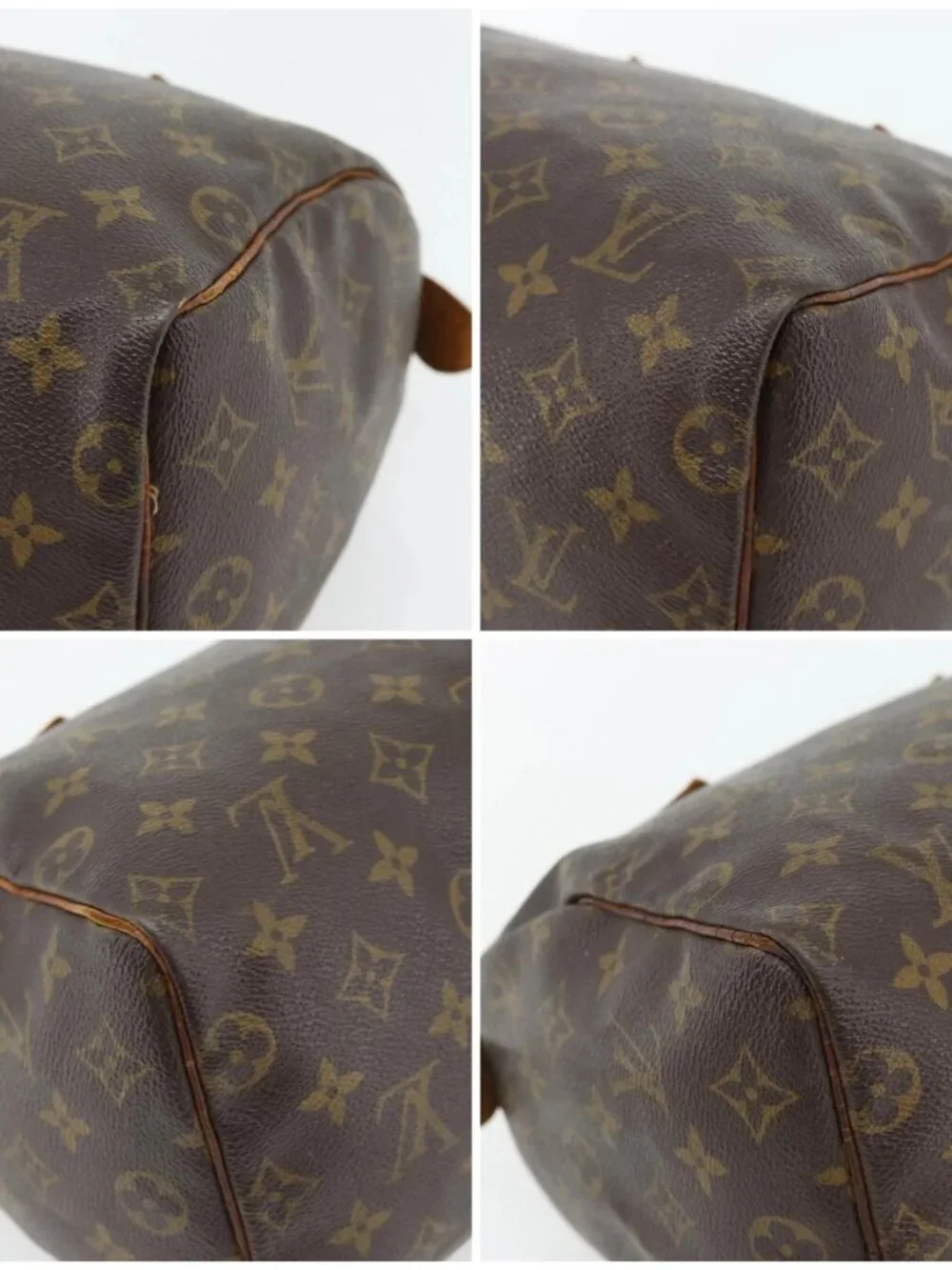 LOUIS VUITTON Monogram Speedy 25 Hand Bag M41528 LV Auth 180770